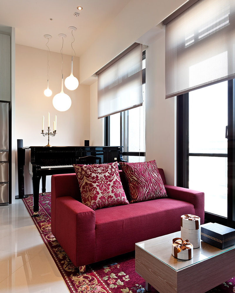 120简约复式装修效果