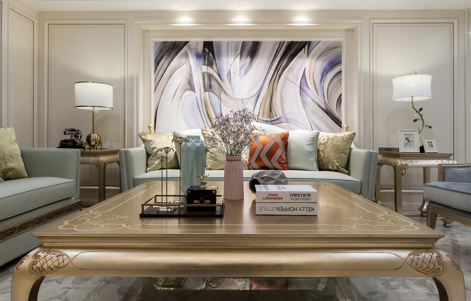 150平美式装修效果