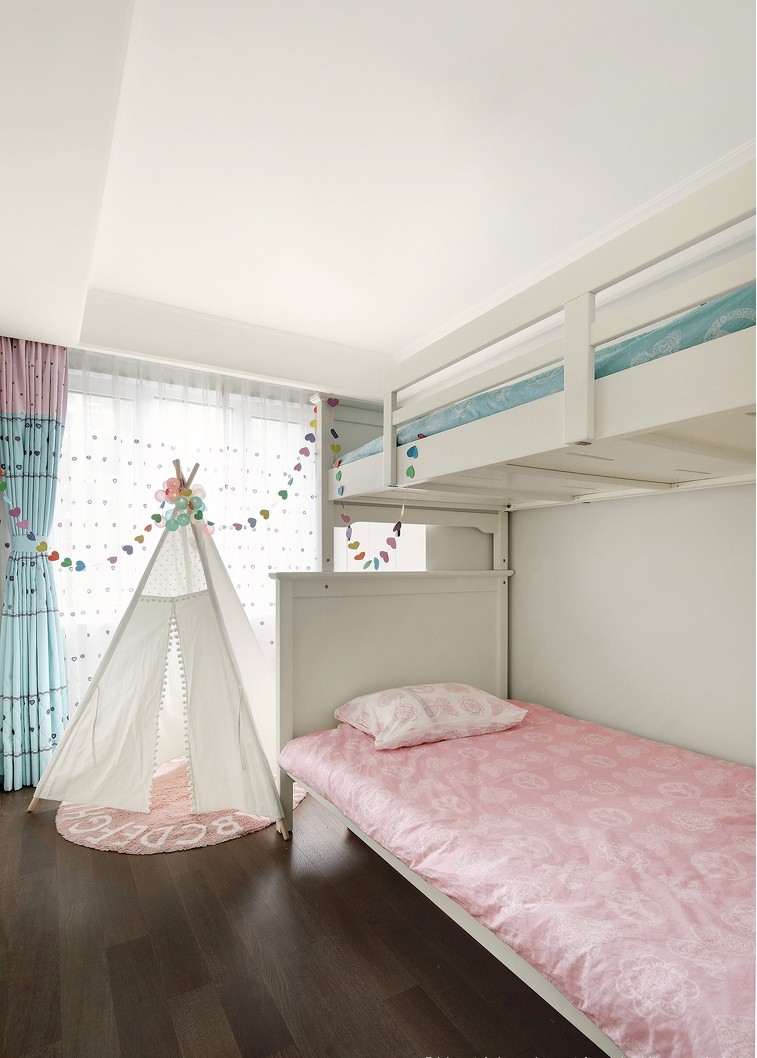 120平美式风格装修效果