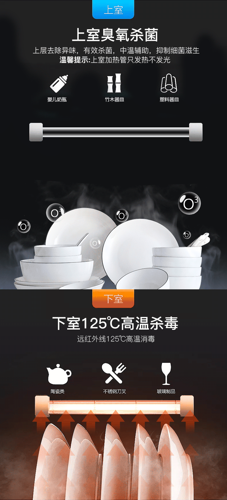 康佳（KONKA）家用立式消毒柜