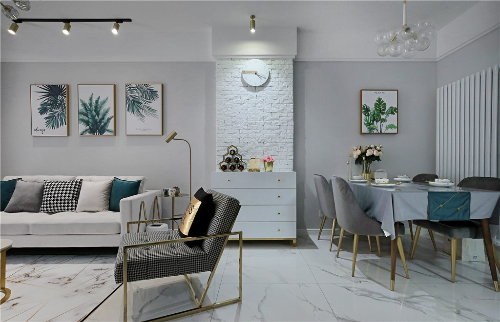 98平混搭装修效果