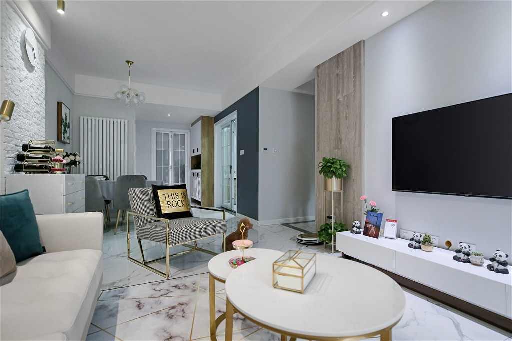 98平混搭装修效果