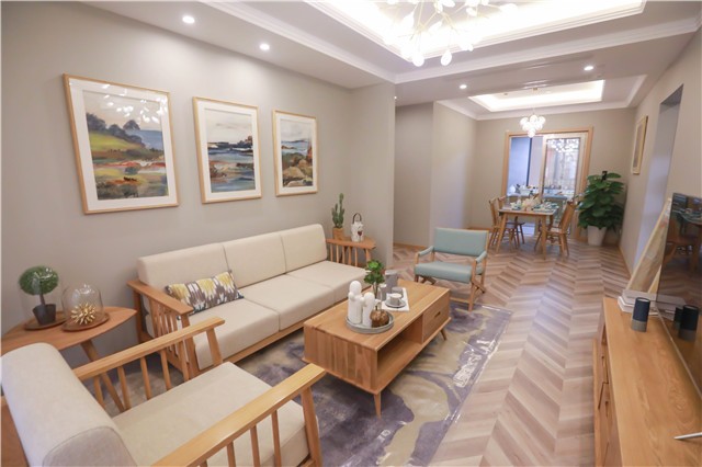 80平日式风格装修效果