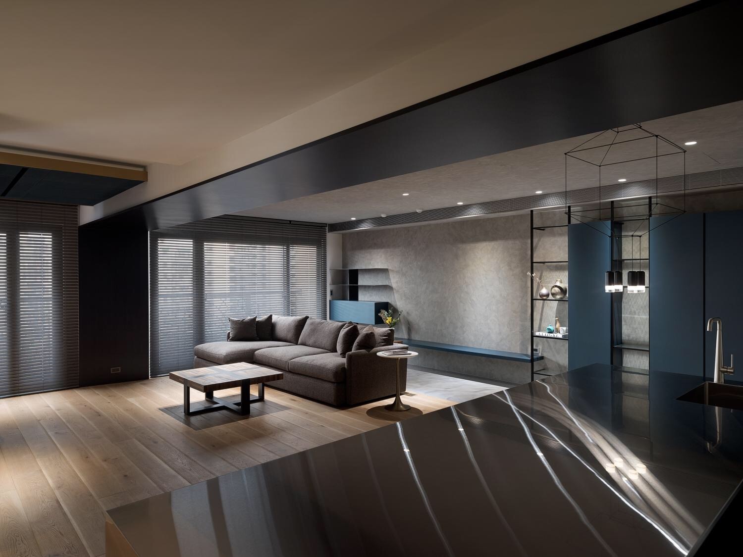 110平工业风格装修效果