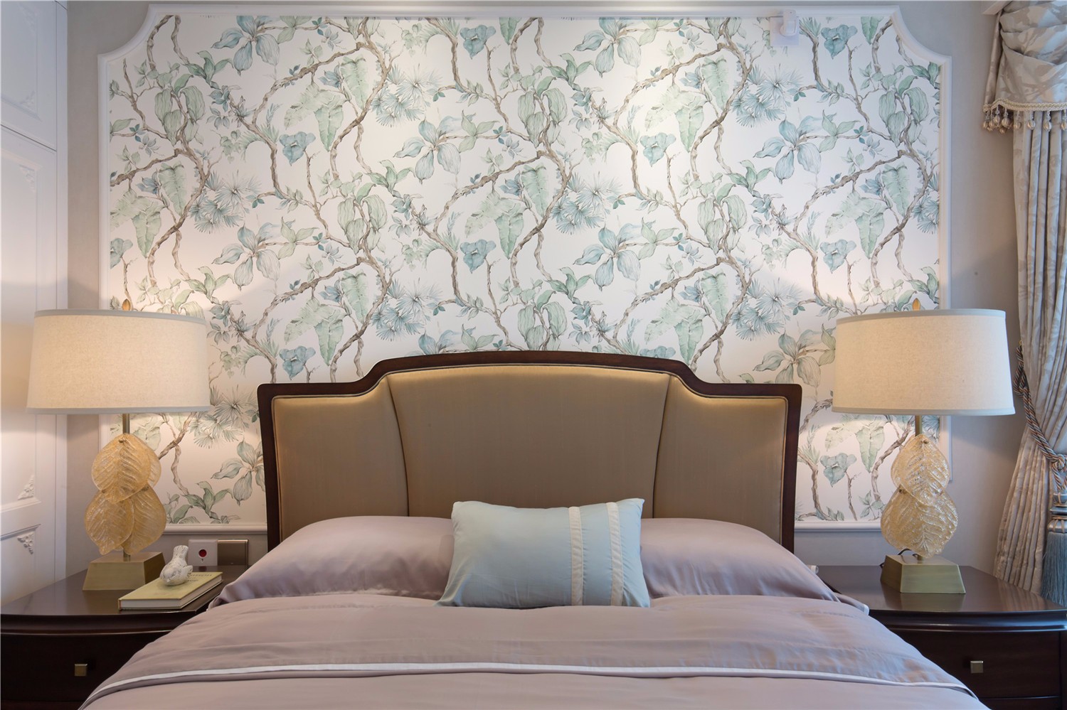 90平美式风格装修效果