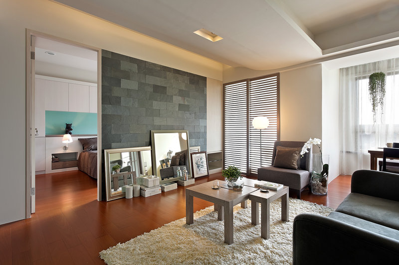 90平简约风格装修效果