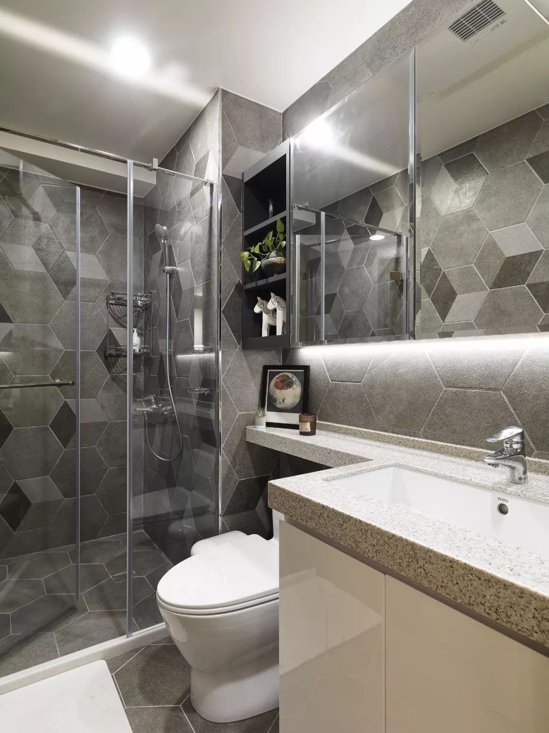 80平现代风格装修效果