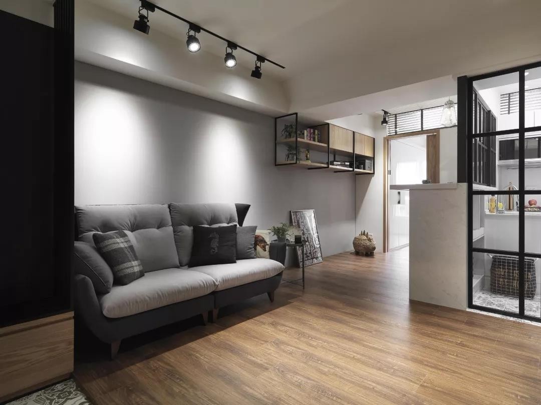 80平现代风格装修效果