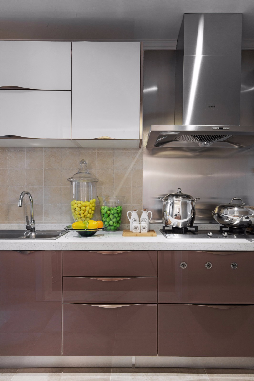 90平美式风格装修效果