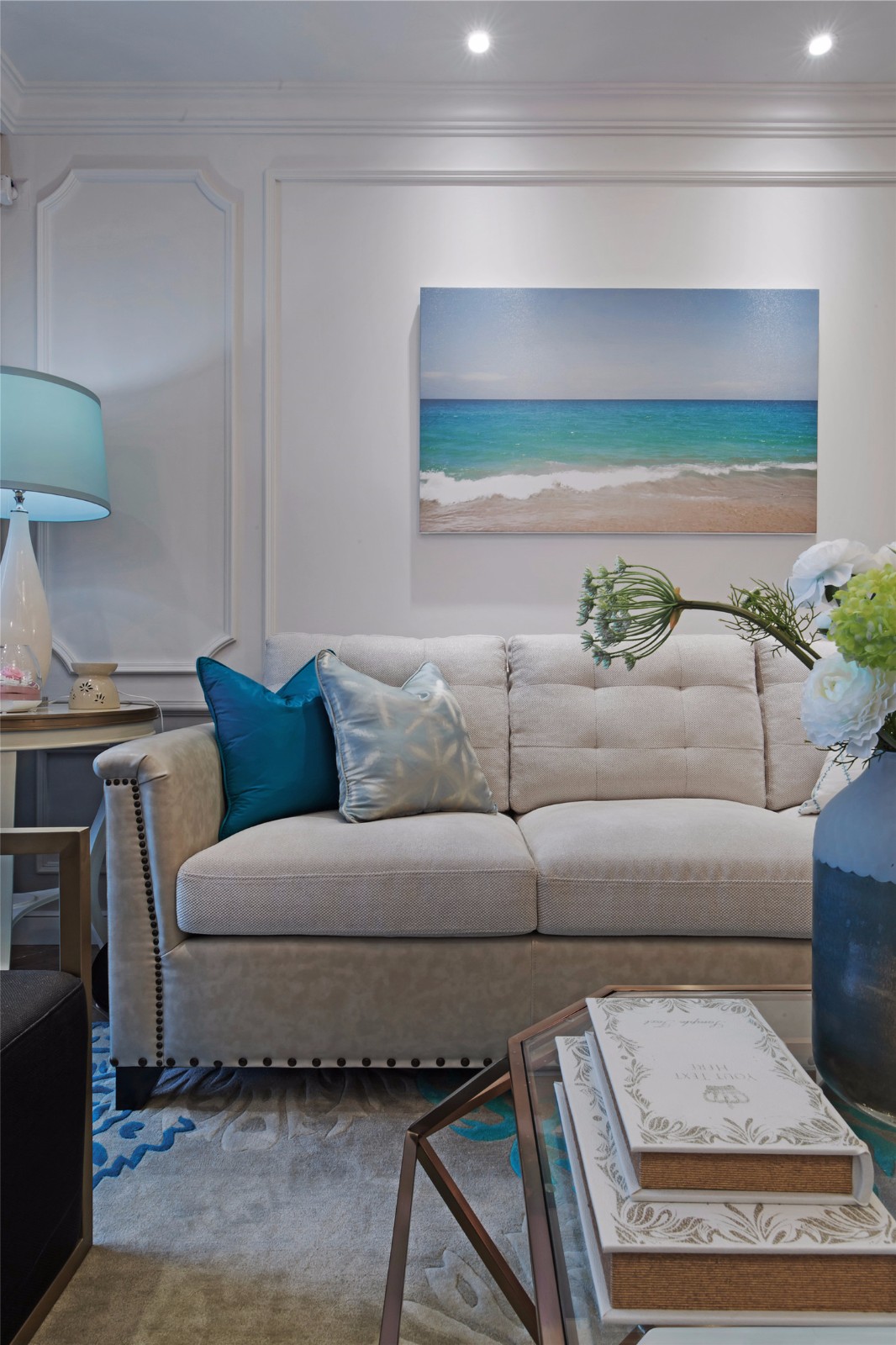 90平美式风格装修效果