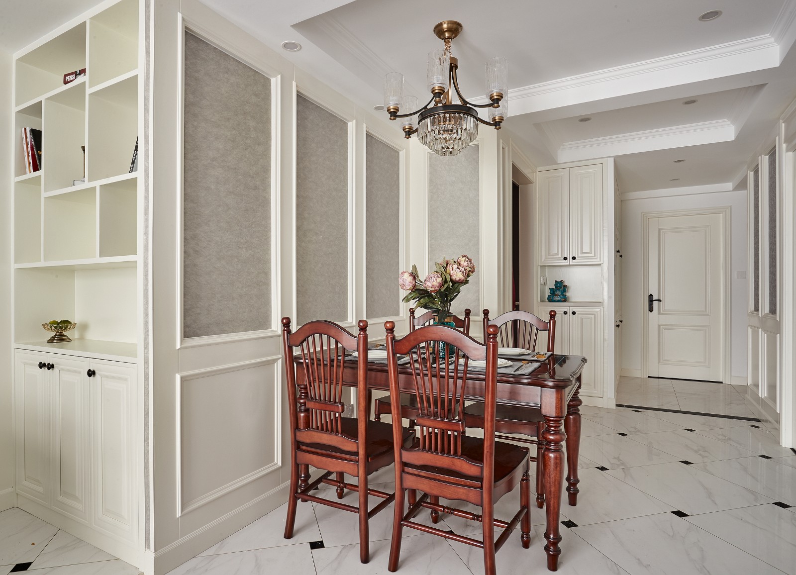 89平美式风格装修效果