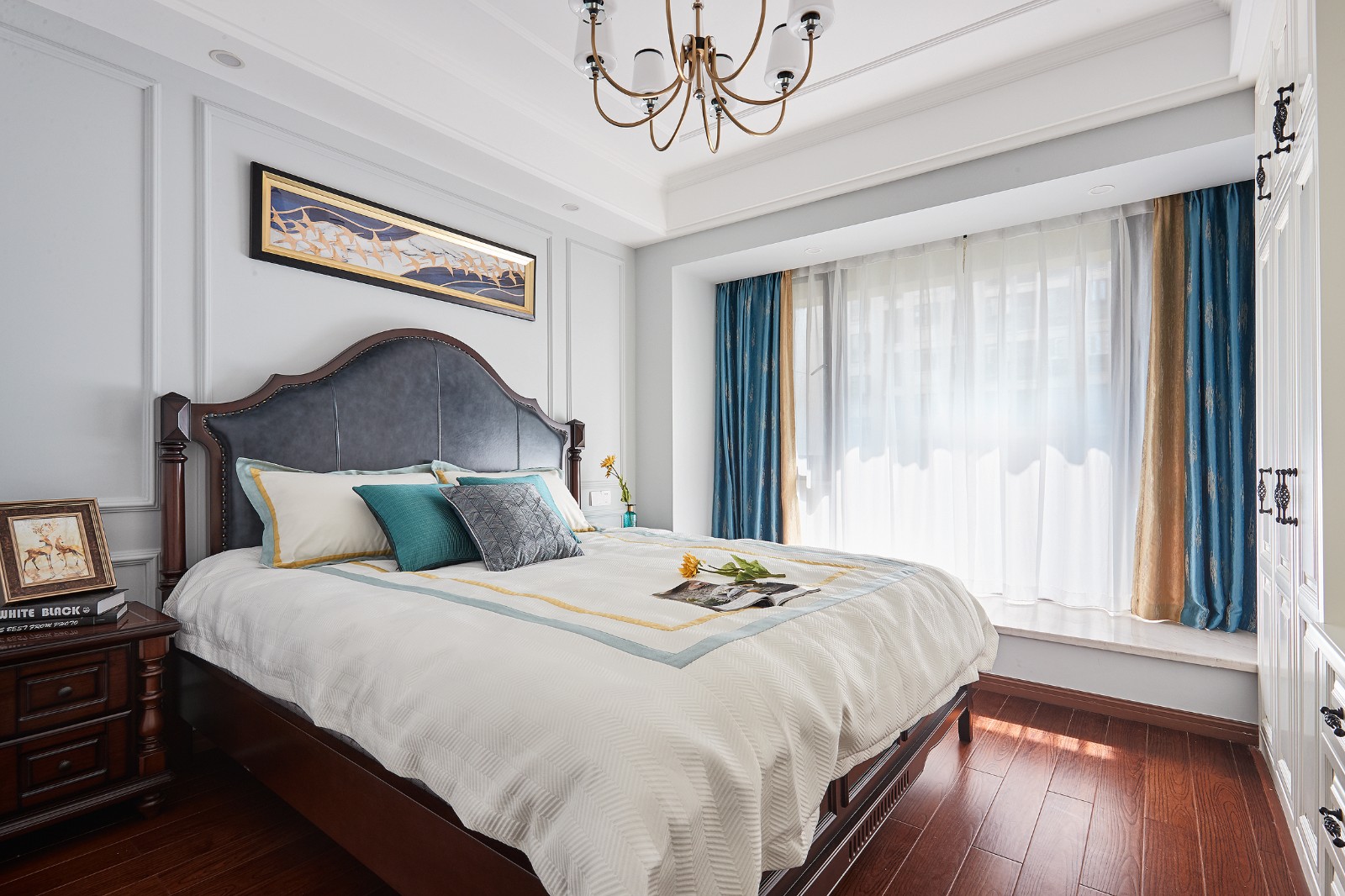 89平美式风格装修效果