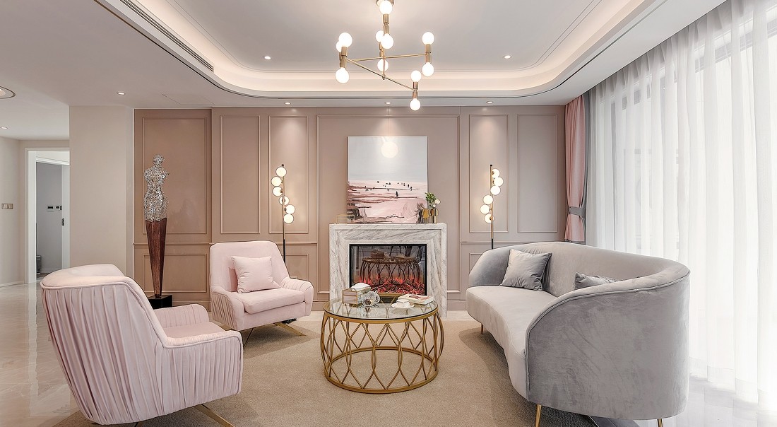 160平欧式风格装修效果