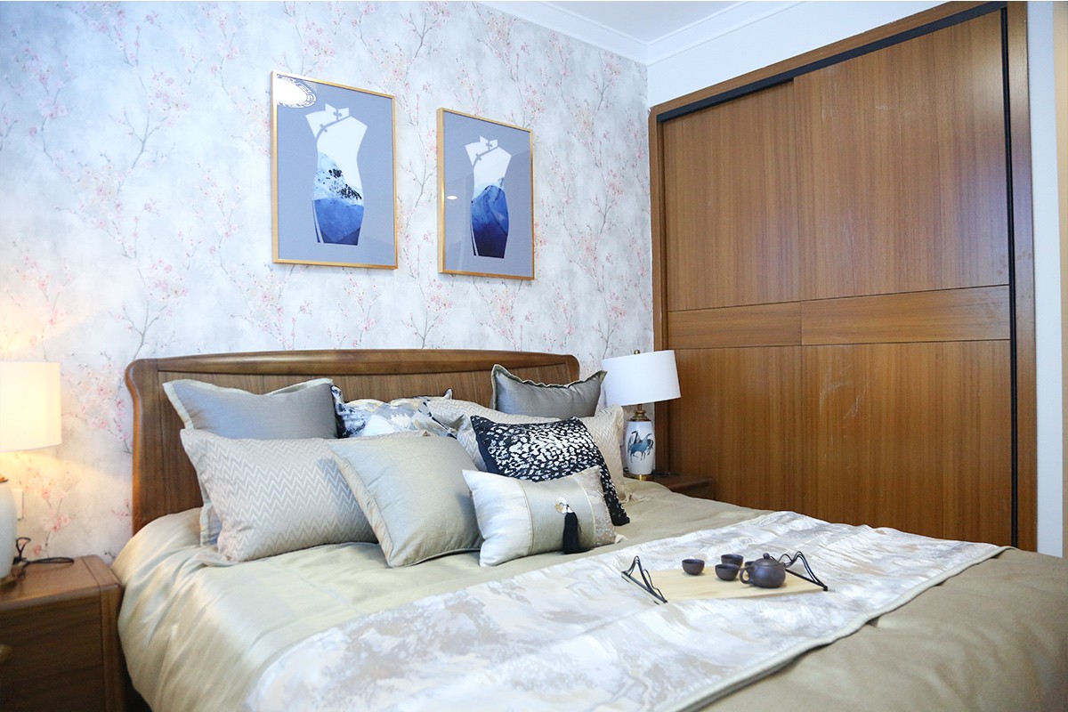 105平中式风格装修效果