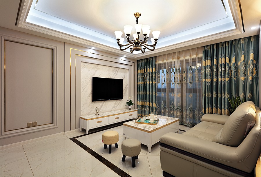 130平欧式风格装修效果