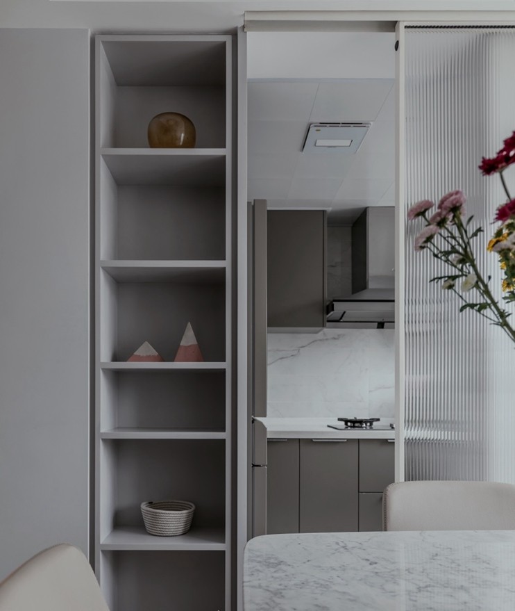 110平混搭风格装修效果