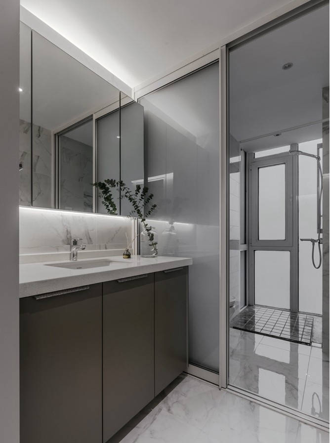 110平混搭风格装修效果