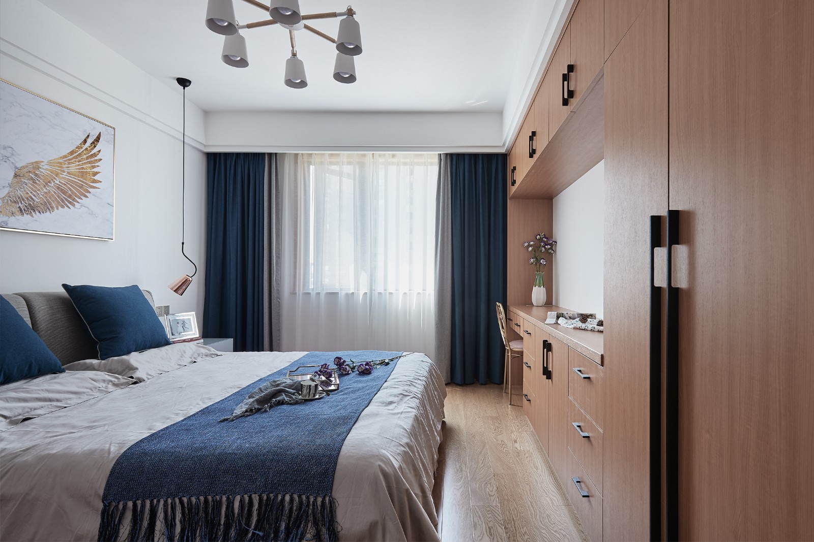 140平混搭风格装修效果