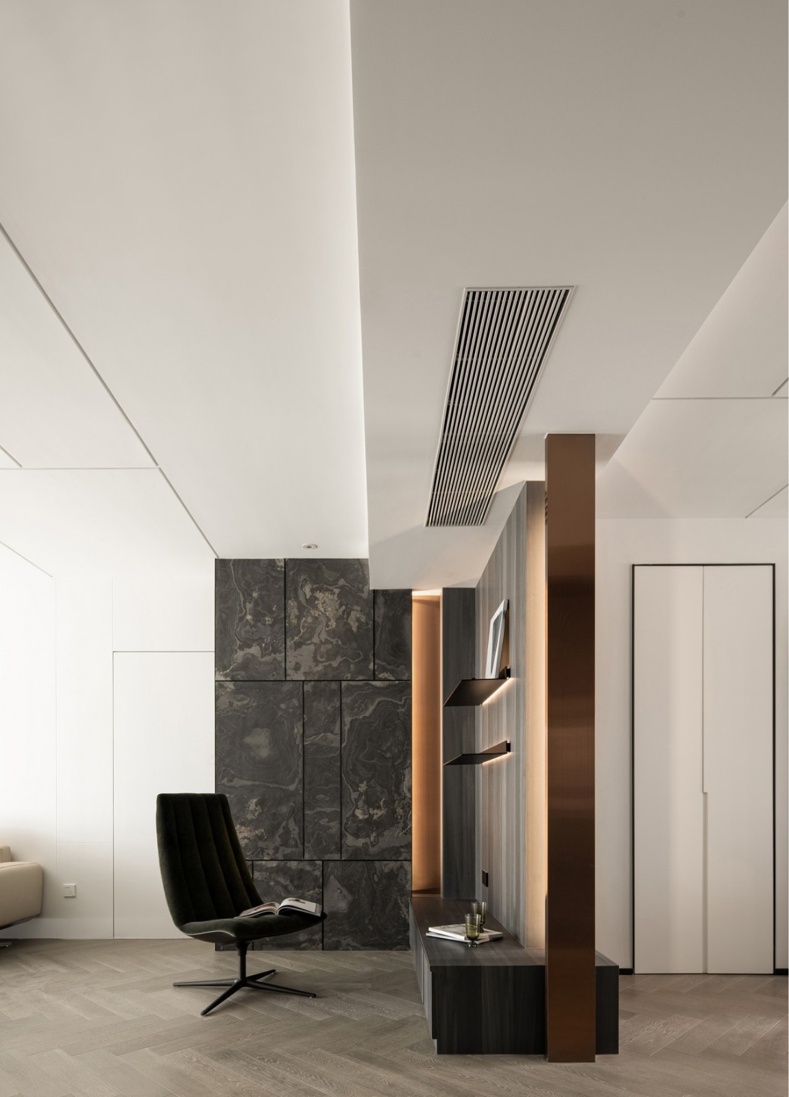 180平现代风格装修效果