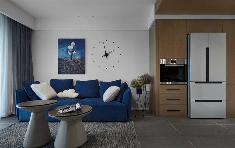 100平混搭风格装修效果