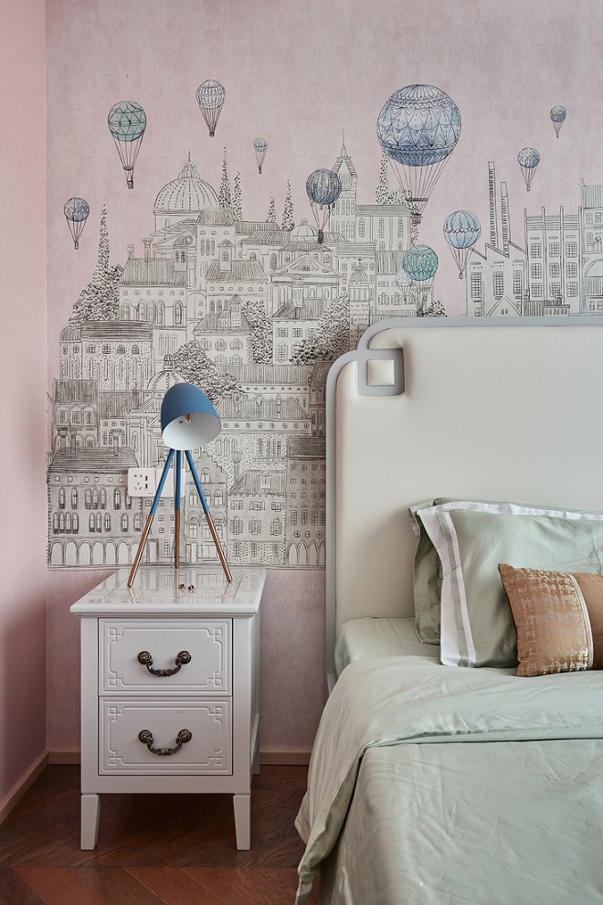 198平中式风格装修效果