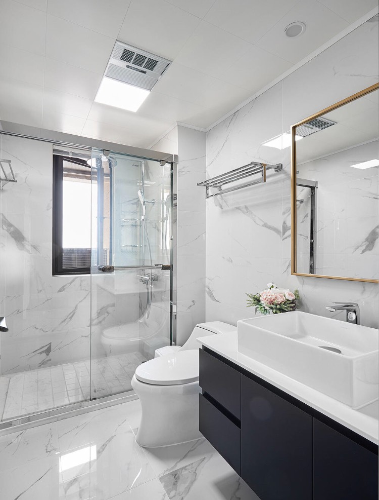 128平美式风格装修效果