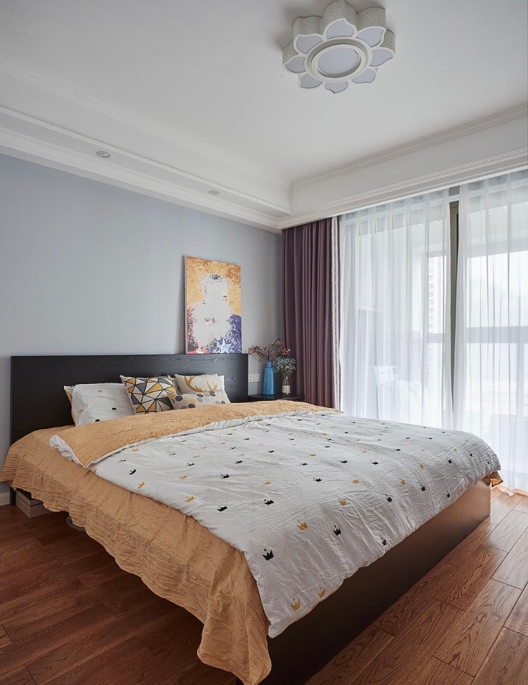 128平美式风格装修效果