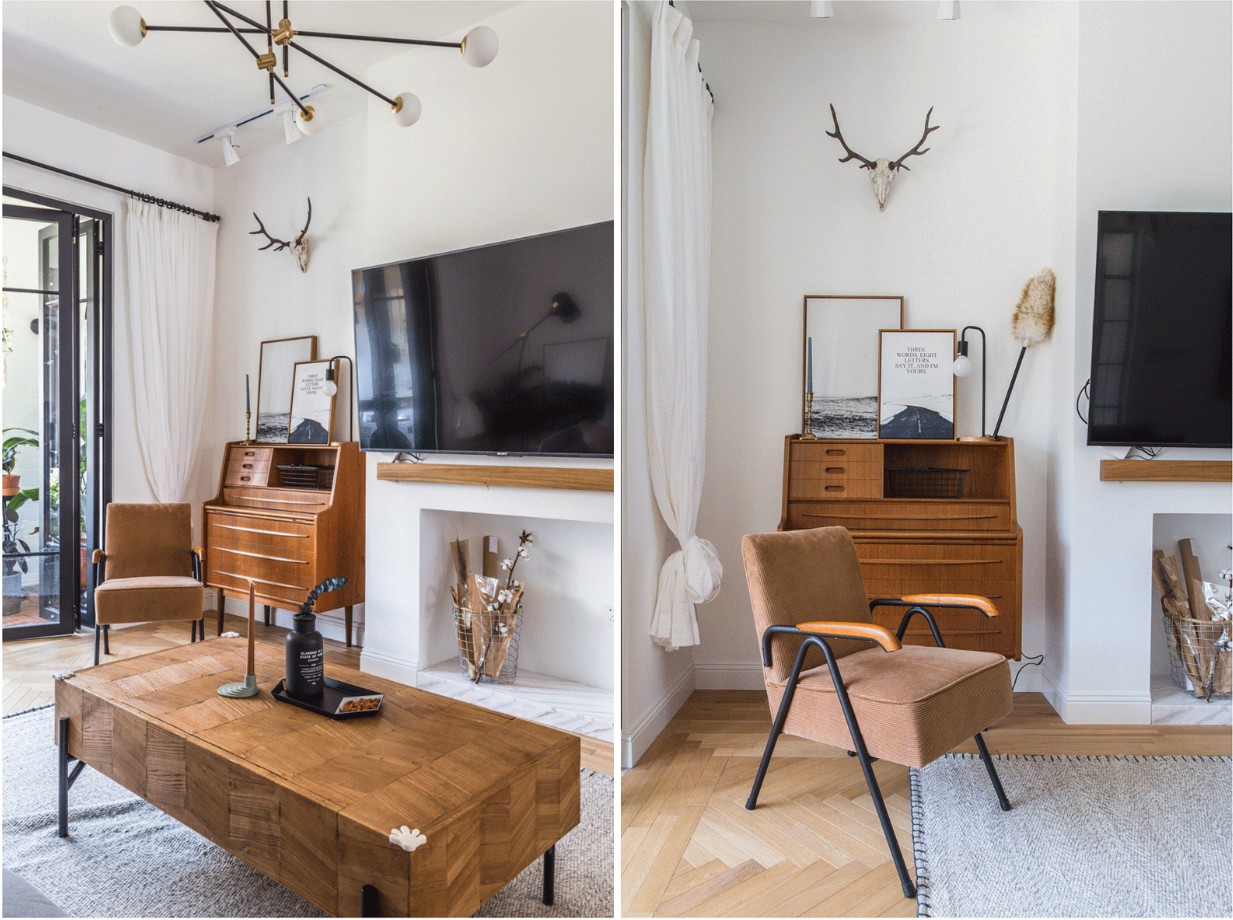 120平混搭风格装修效果