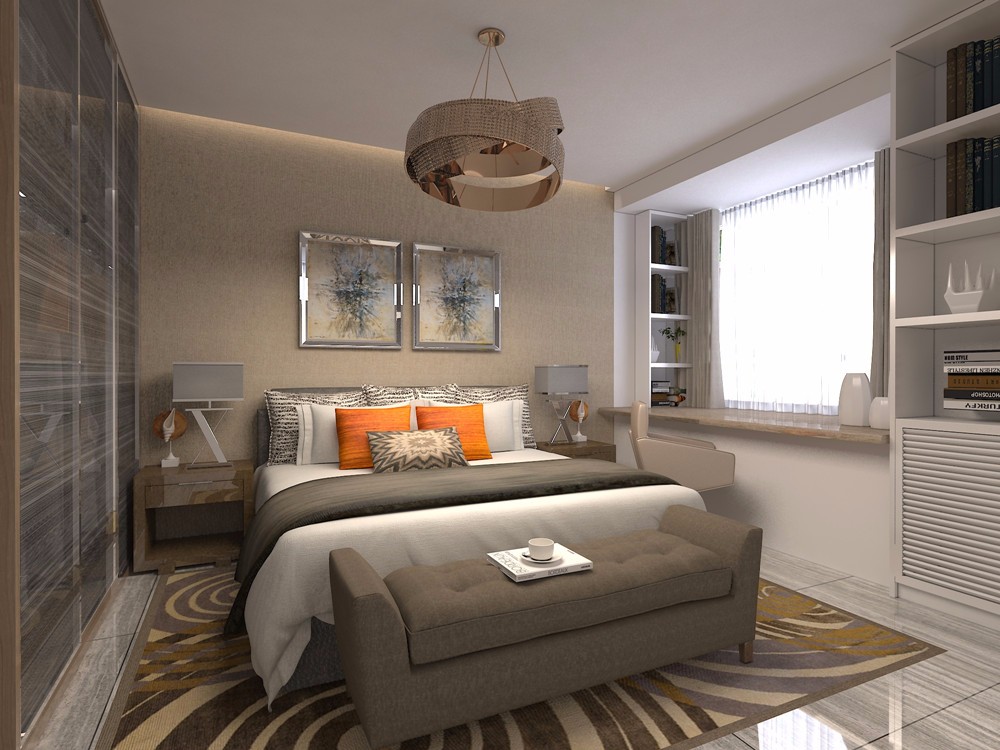 100平现代风格装修效果