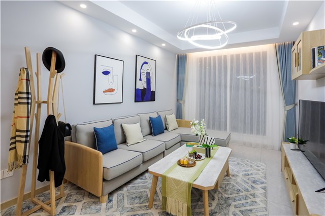 80平现代风格装修效果