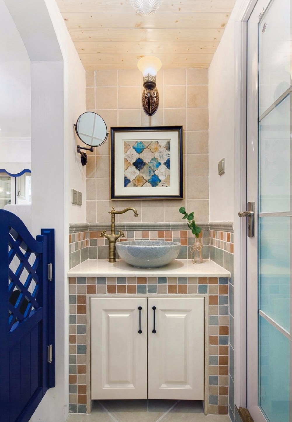 78平美式风格装修效果