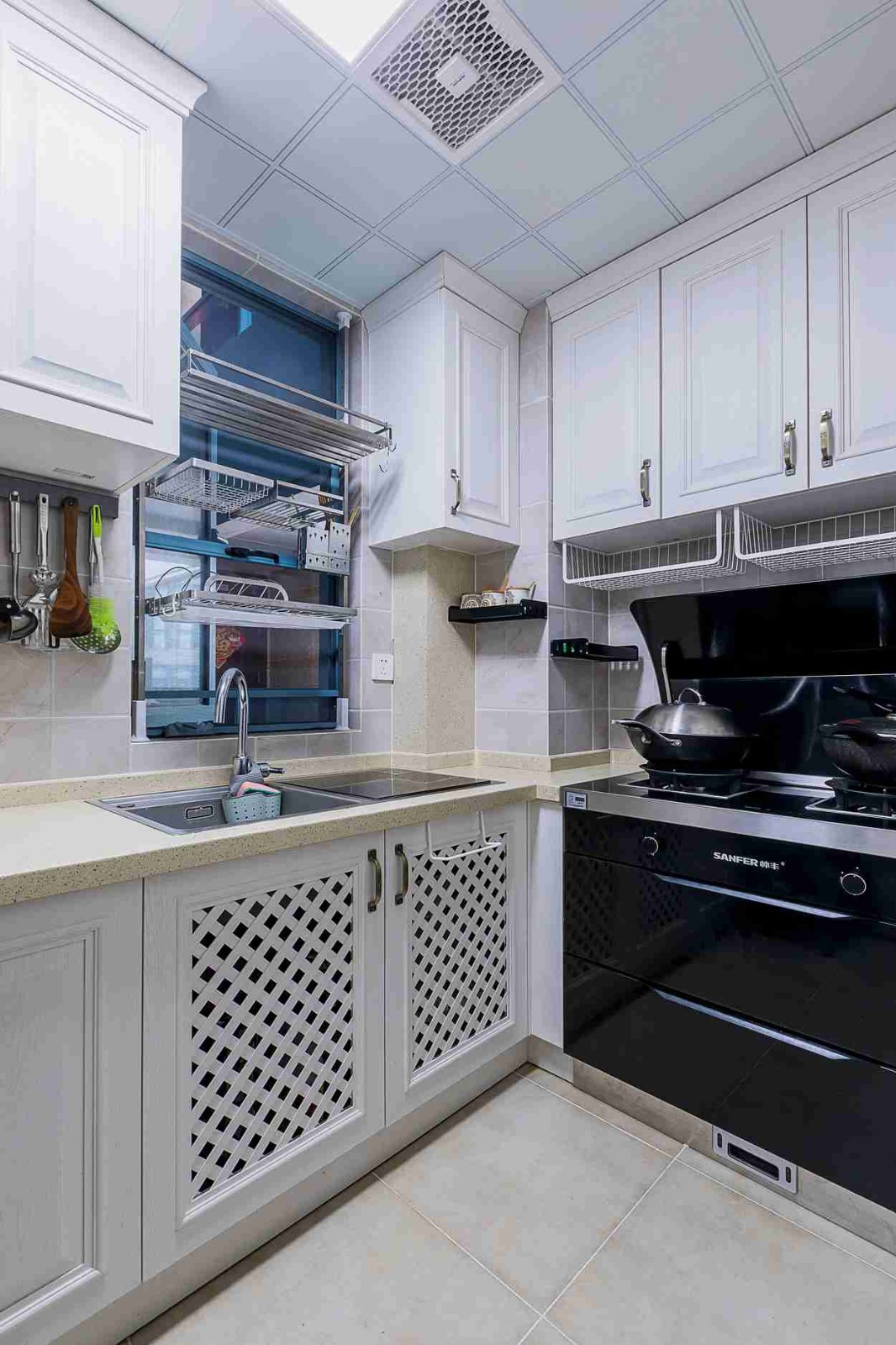 89平美式风格装修效果