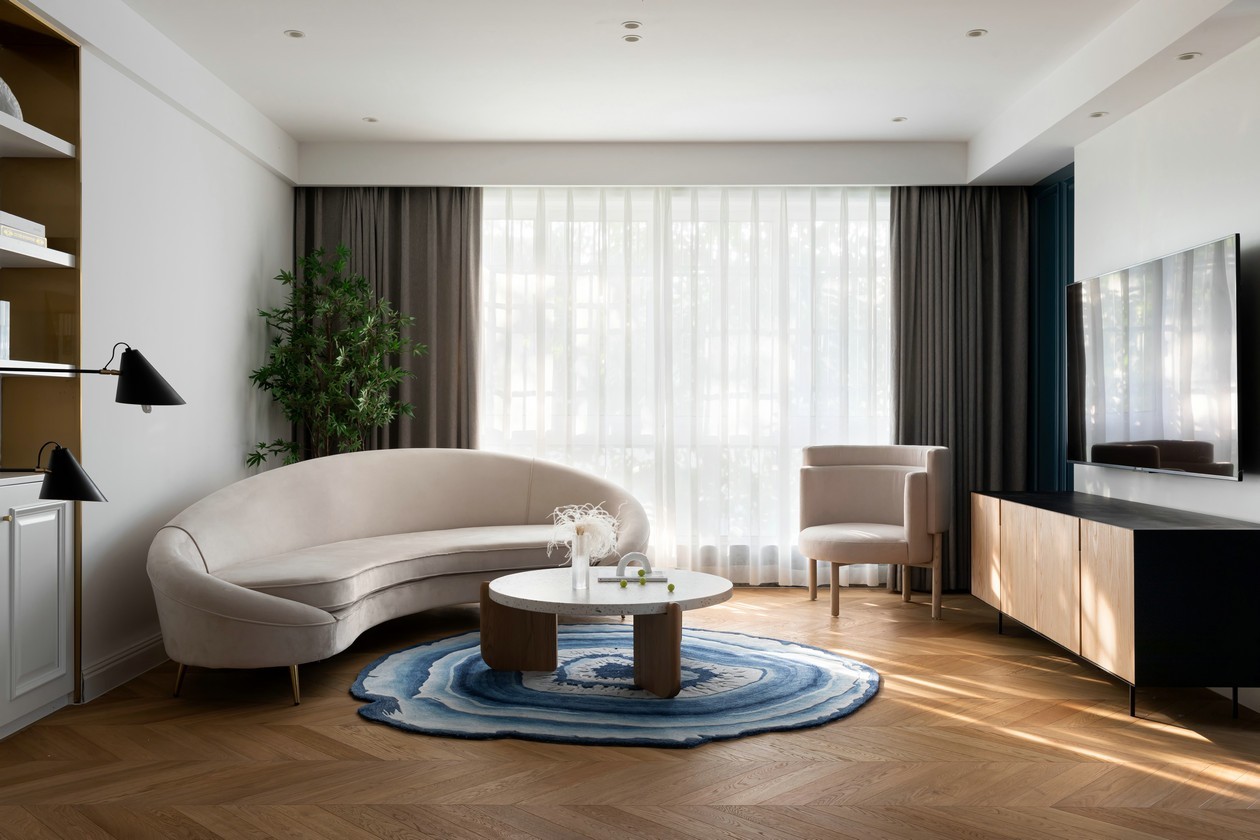 104平现代风格装修效果