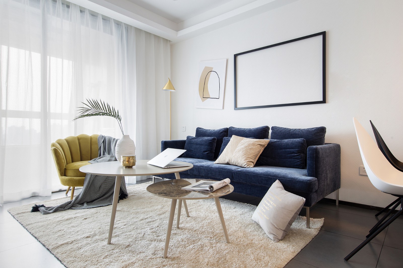 89平现代风格装修效果