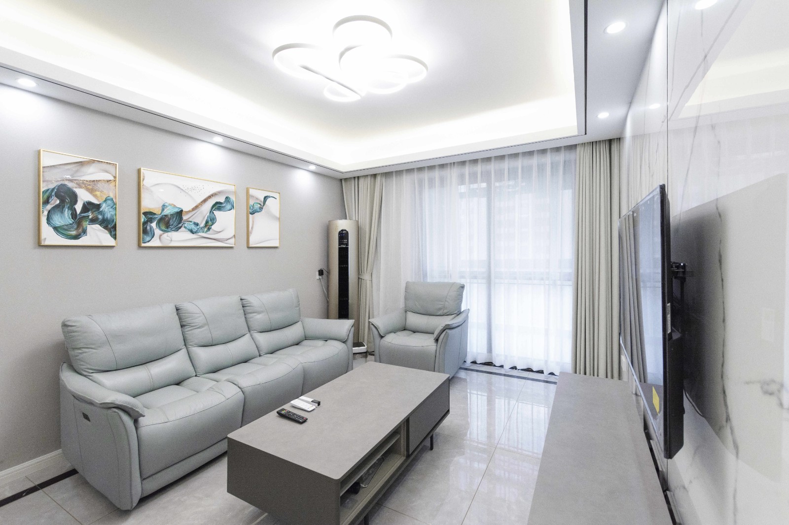 90平现代风格装修效果