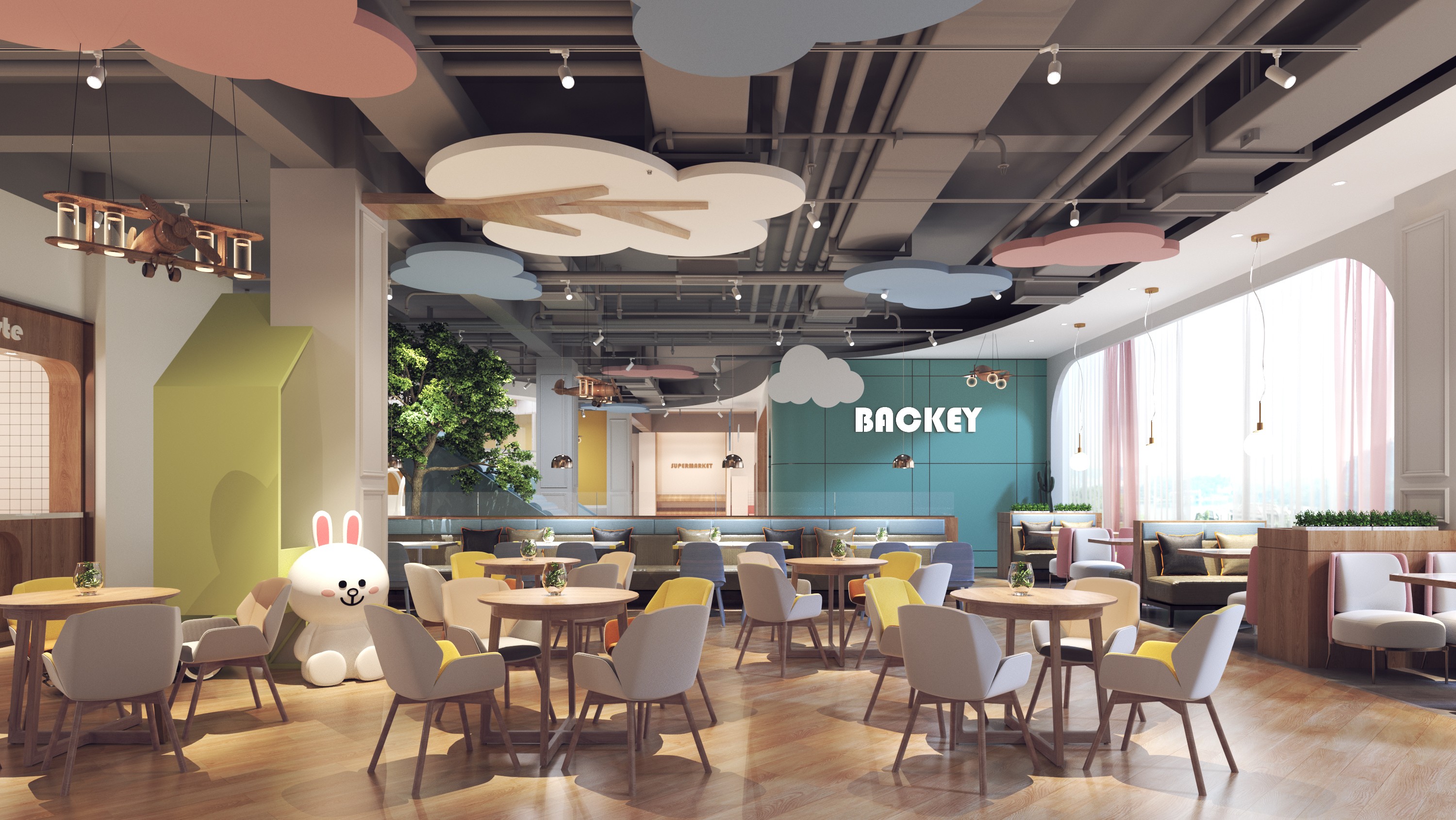 BACKEY&middot;亲子餐厅