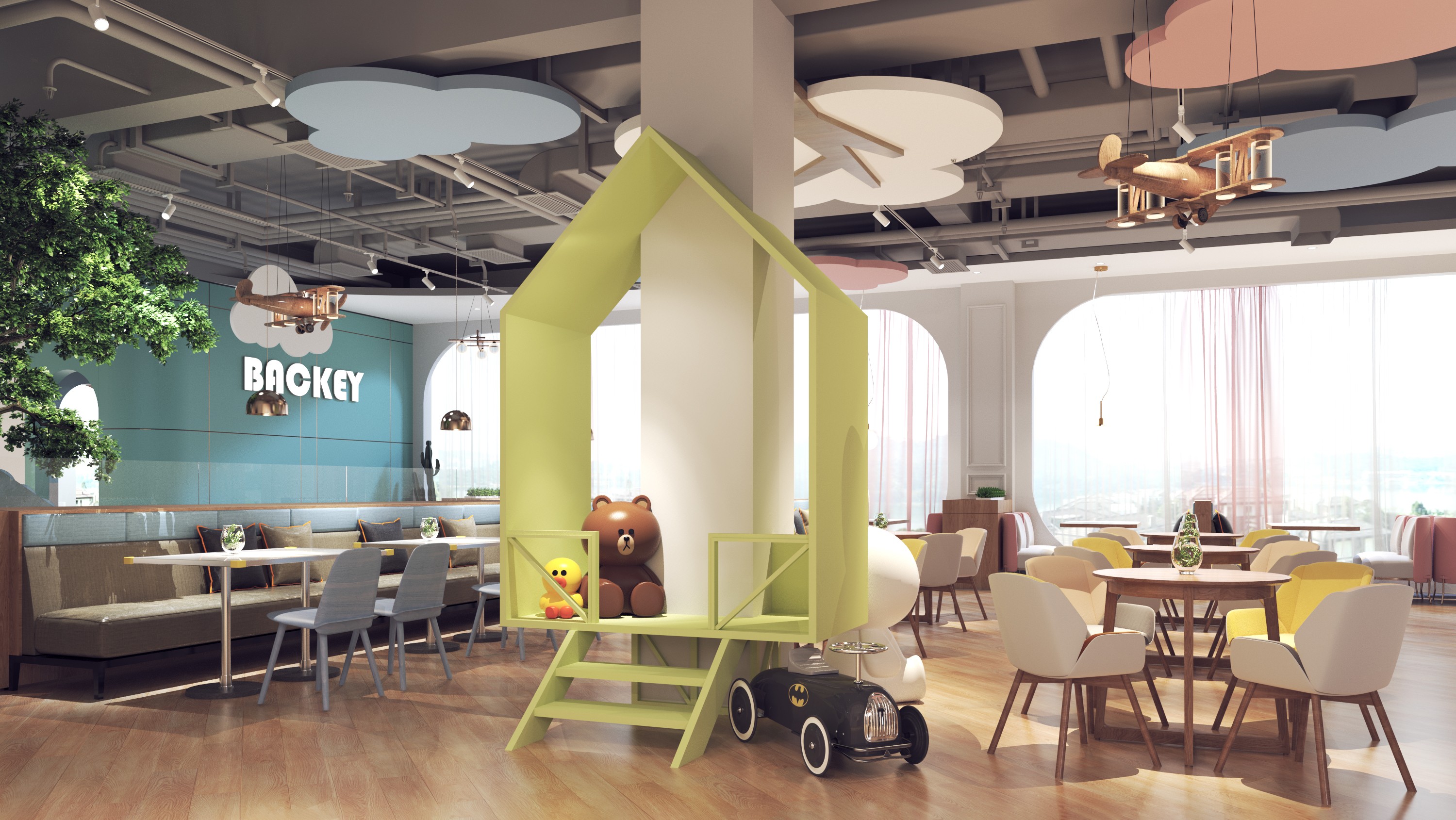 BACKEY&middot;亲子餐厅