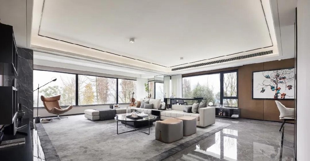 208平现代风格装修案例