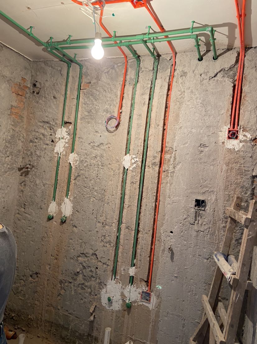 公益西桥旧房水电重装