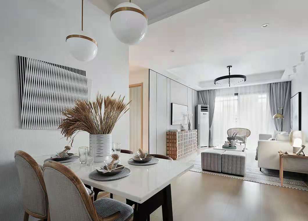 108平轻奢风格装修案例