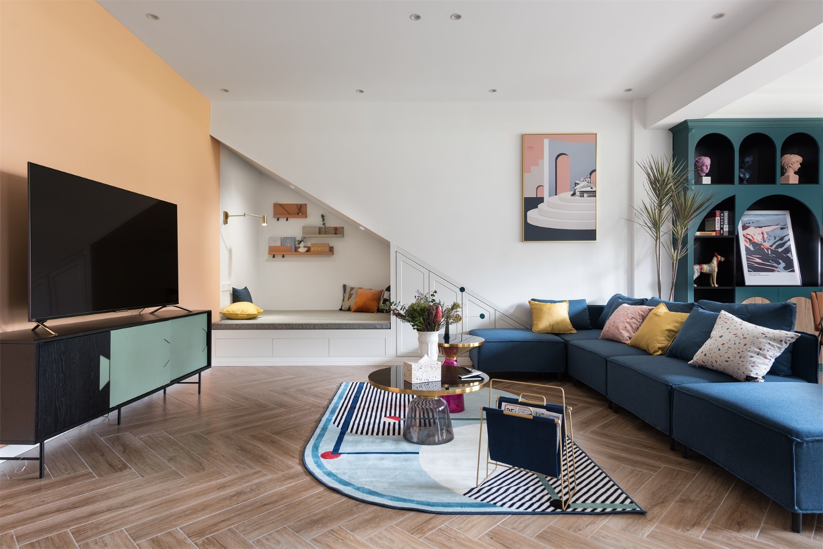 204平混搭风格装修案例