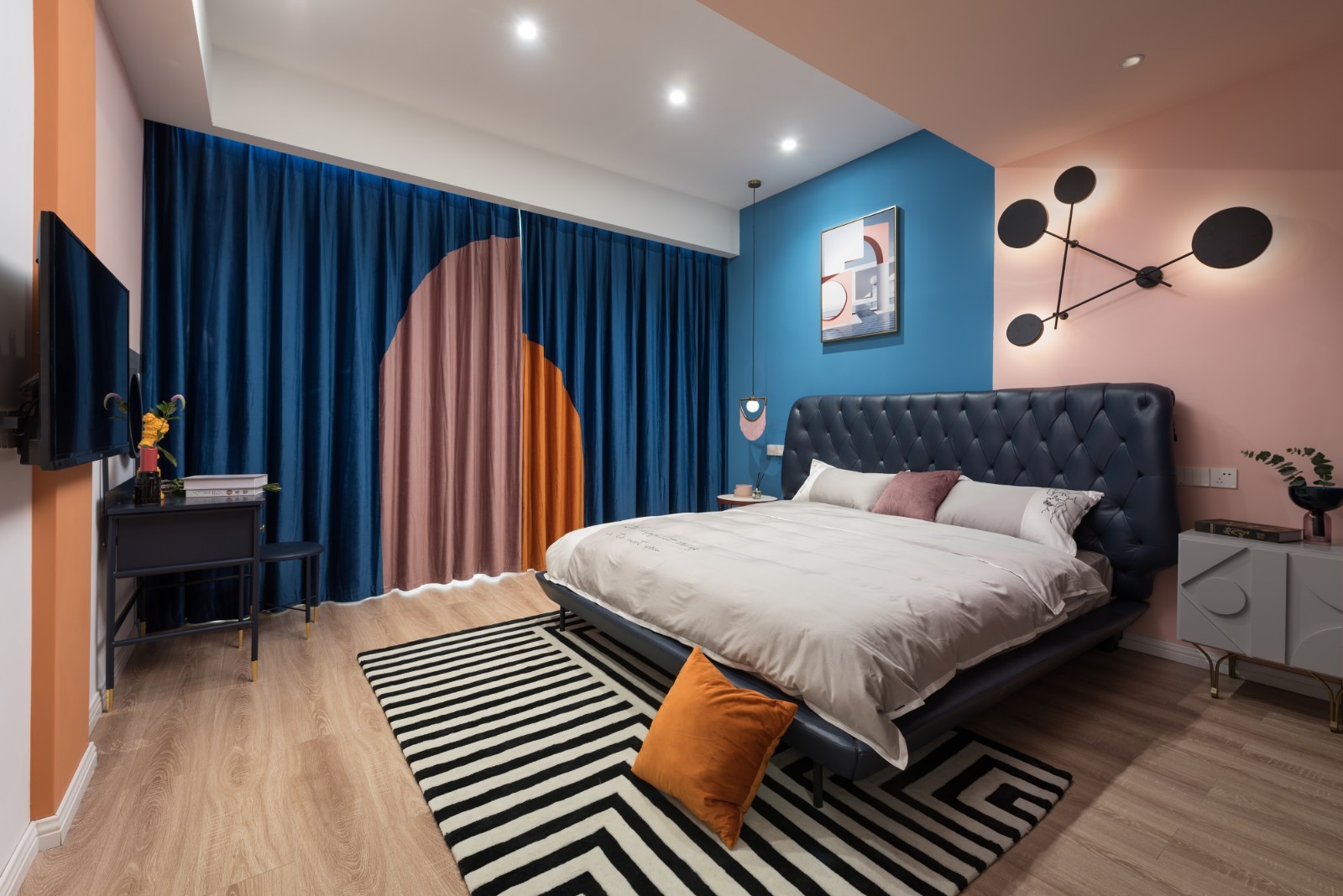 204平混搭风格装修案例