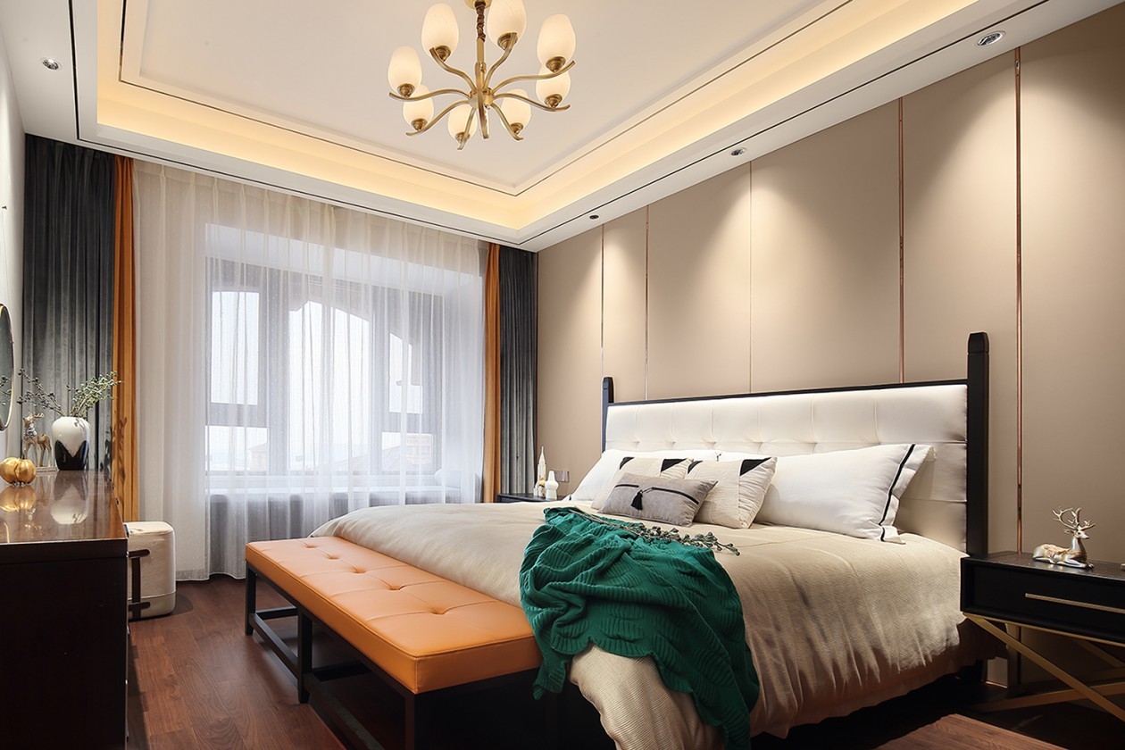 135平中式风格装修案例