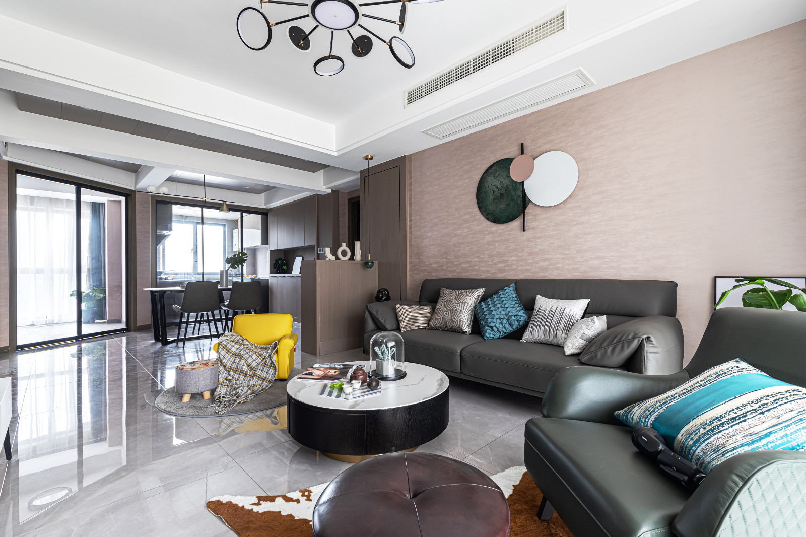 105平现代风格装修案例