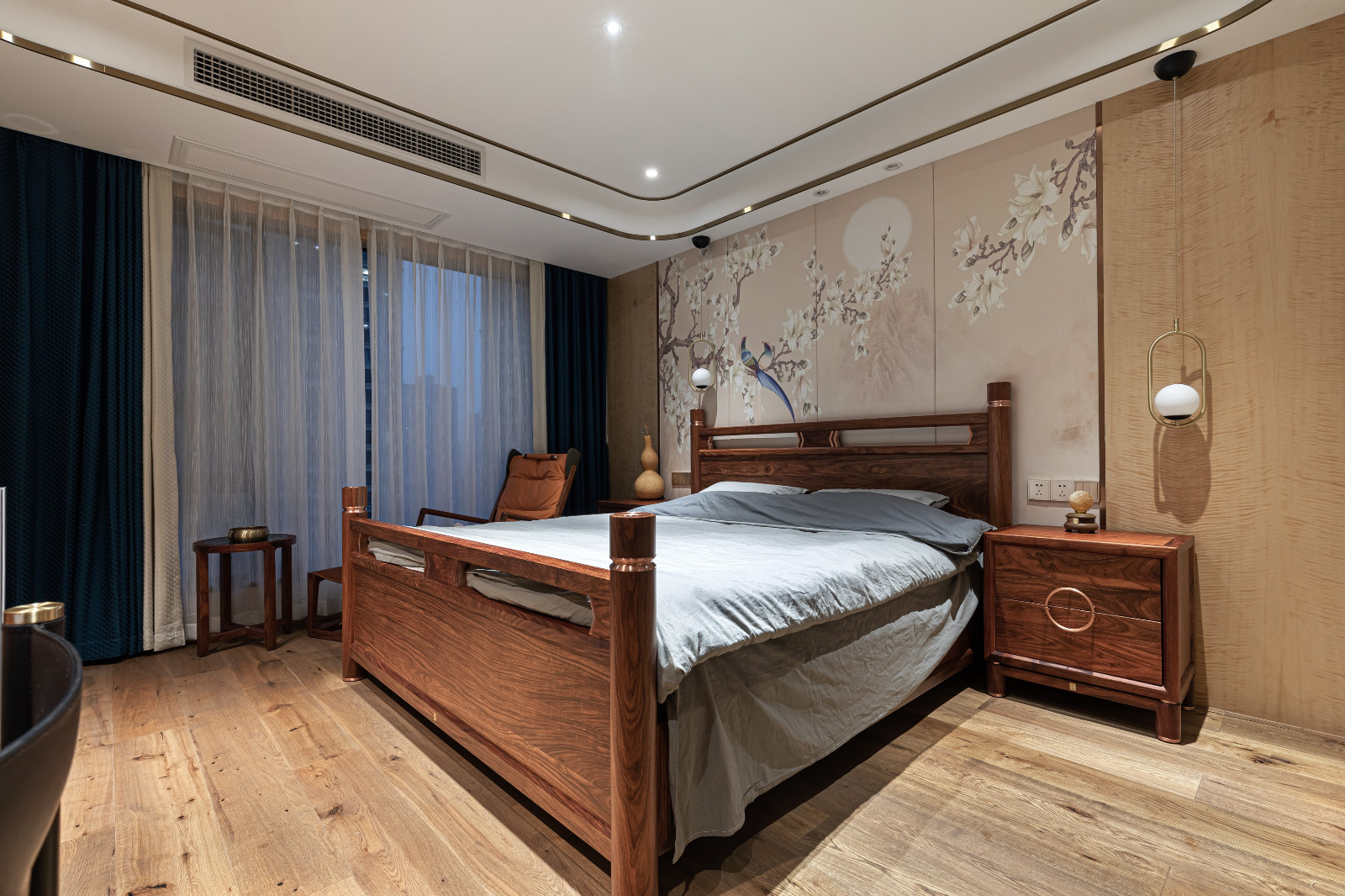 160平中式风格装修案例