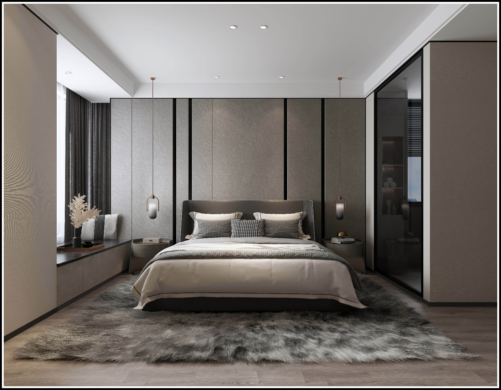 120平现代风格装修案例