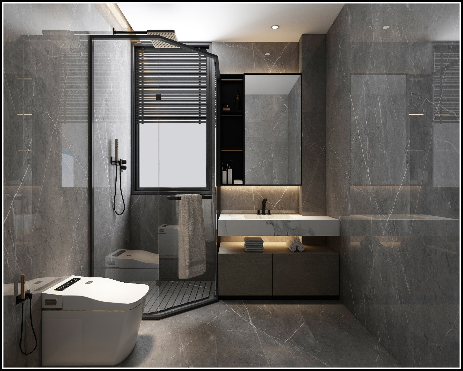 120平现代风格装修案例