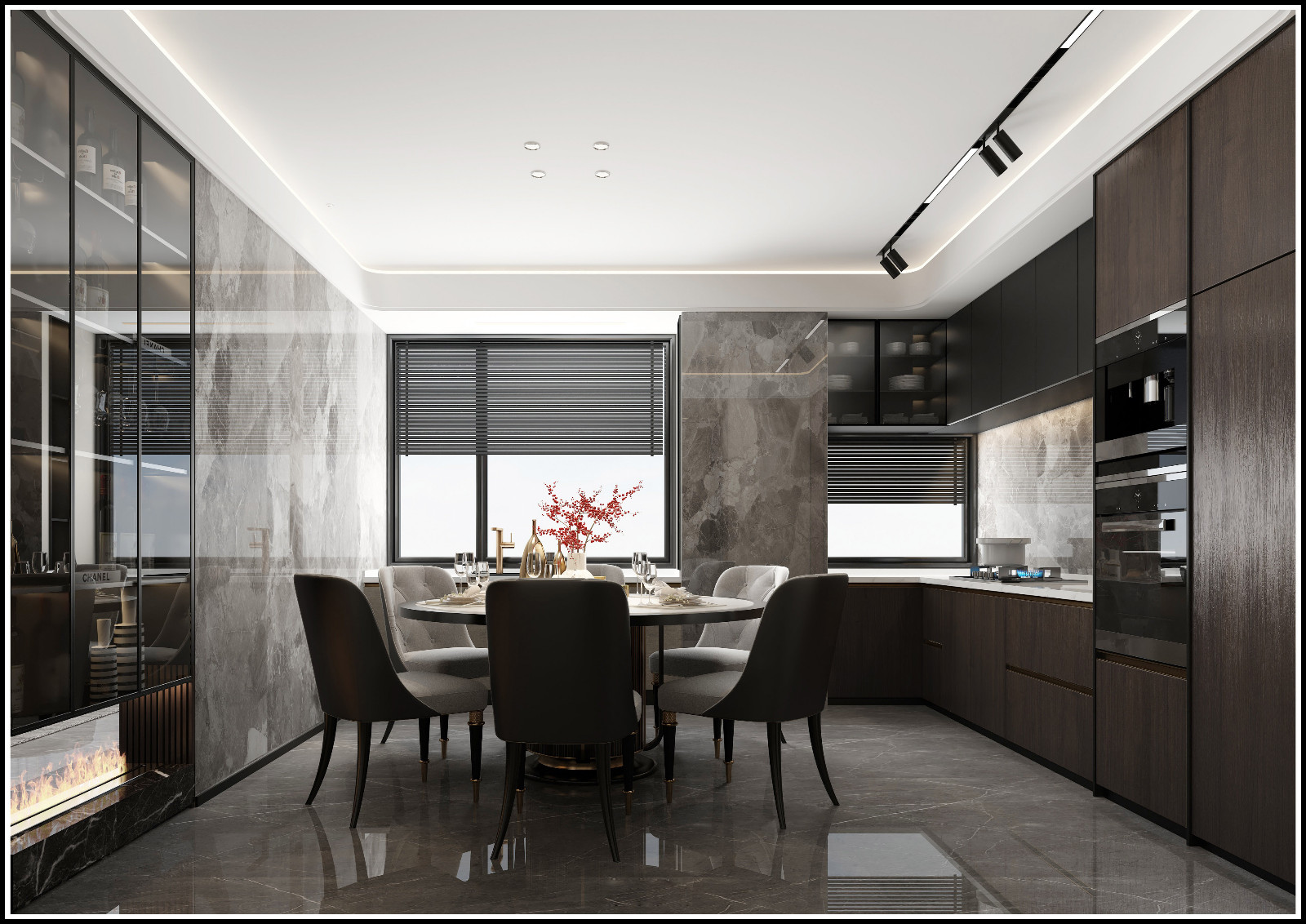 120平现代风格装修案例