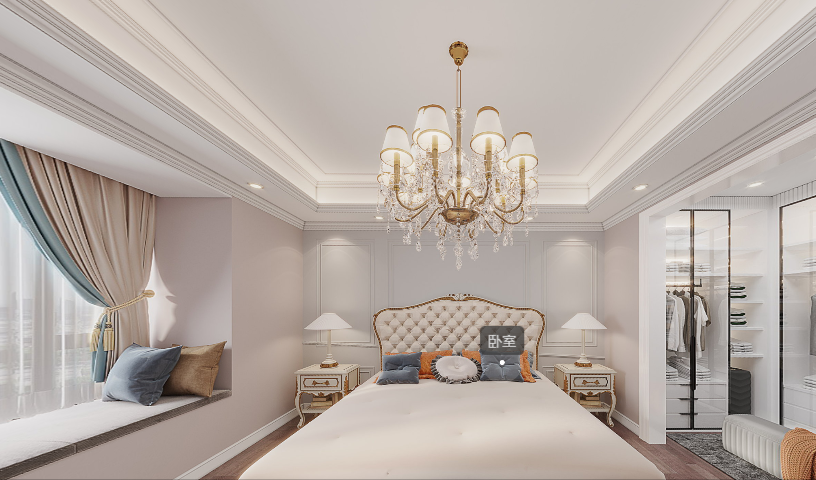 120㎡轻奢风风格，