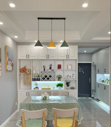 105㎡久看不腻夏日小清新的小家